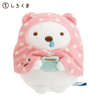 SAN-X | Sumikko Gurashi Hand-held Plush Tenori Plush 55×50×45mm (Sumikko’s Favorite Tenori Plush) 1. Shirokuma
