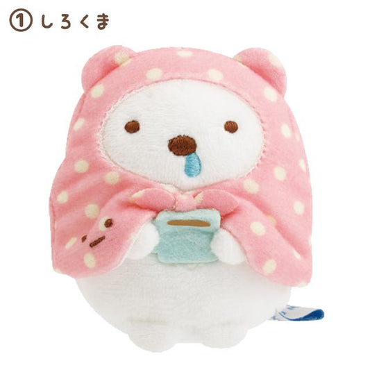 SAN-X | Sumikko Gurashi Hand-held Plush Tenori Plush 55×50×45mm (Sumikko’s Favorite Tenori Plush) 1. Shirokuma