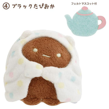SAN-X | Sumikko Gurashi Hand-held Plush Tenori Plush 55×50×45mm (Sumikko’s Favorite Tenori Plush) 4. Black Tapioca