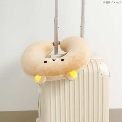 SAN-X | Rilakkuma Sleeping Neck Pillow 310 x 320 x 90mm (Rilakkuma Sleeping Together Series)