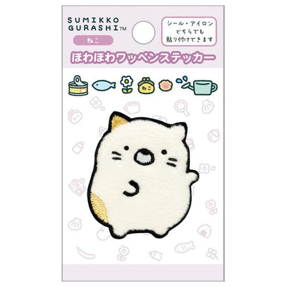 SAN-X | Sumikko Gurashi Neko Howahowa Patch Sticker 97×57mm