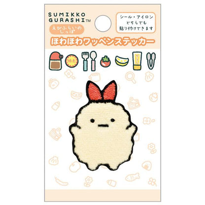 SAN-X | Sumikko Gurashi Ebifurai No Shippo Howahowa Patch Sticker 97×57mm