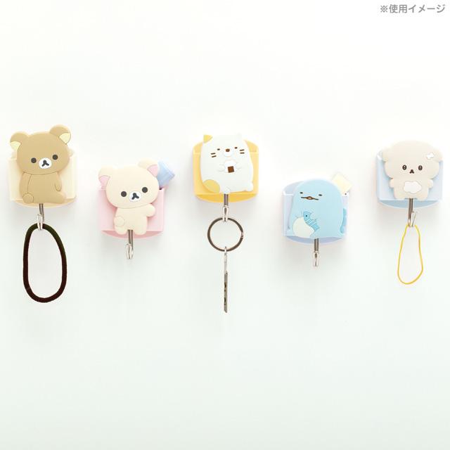 SAN-X | Korilakkuma Magnetic Hook with Case 90x66x55mm