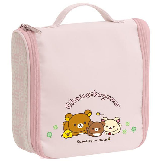 SAN-X | Rilakkuma Hanging Pouch 190×200×55mm (Chairoikoguma's Kumakyun Days)