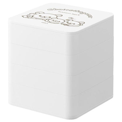 SAN-X | Rilakkuma Accessory Tray 100×90×90mm (Chairoikoguma's Kumakyun Days)