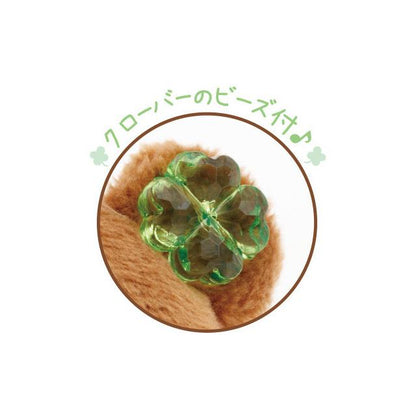 SAN-X | Rilakkuma Tenori Plush SS 65×70×75mm (Chairoikoguma's Kumakyun Days)