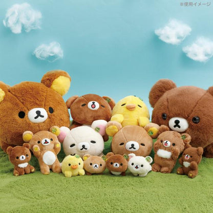 SAN-X | Rilakkuma Lying Down Plush Toy Plush Doll 130x155x190mm (Chairoikoguma's Kumakyun Days)
