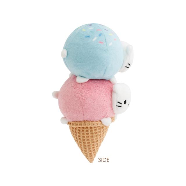 SAN-X | Nyannyannyanko Plush Keychain Bag Charm 120x60x60mm (San-X Universe Character Series)