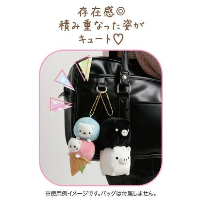 SAN-X | Nyannyannyanko Plush Keychain Bag Charm 120x60x60mm (San-X Universe Character Series)