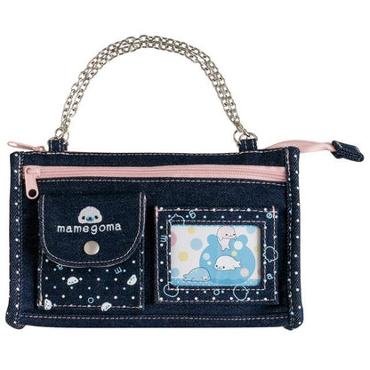 San-X | Mamegoma Chain Pouch 120x190x55mm (San-X Universe Character Series)