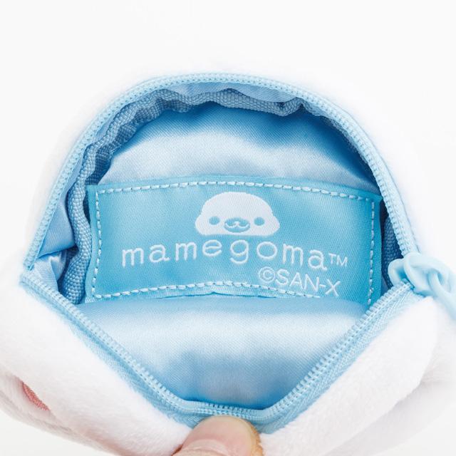 San-X | Mamegoma Plush Mini Pouch Keychain 70x95x35mm (San-X Universe Character Series)