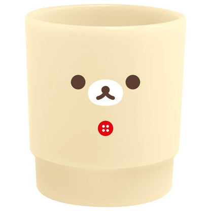 SAN-X | Rilakkuma Korilakkuma Face Stacking Plastic Cup 95×Φ85mm