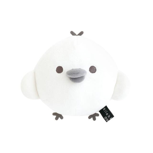 SAN-X | Rilakkuma Kiiroitori Plush Toy Plush Doll 115x115x90mm (BASIC RILAKKUMA MONOCHROME)
