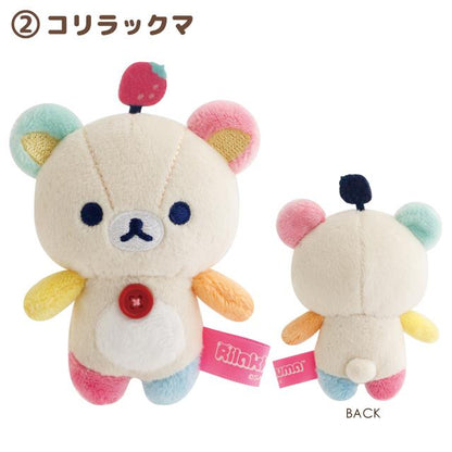 SAN-X | Rilakkuma Tenori Plush SS Mini Plush Toy 80×60×40mm (Rilakkuma Lab)
