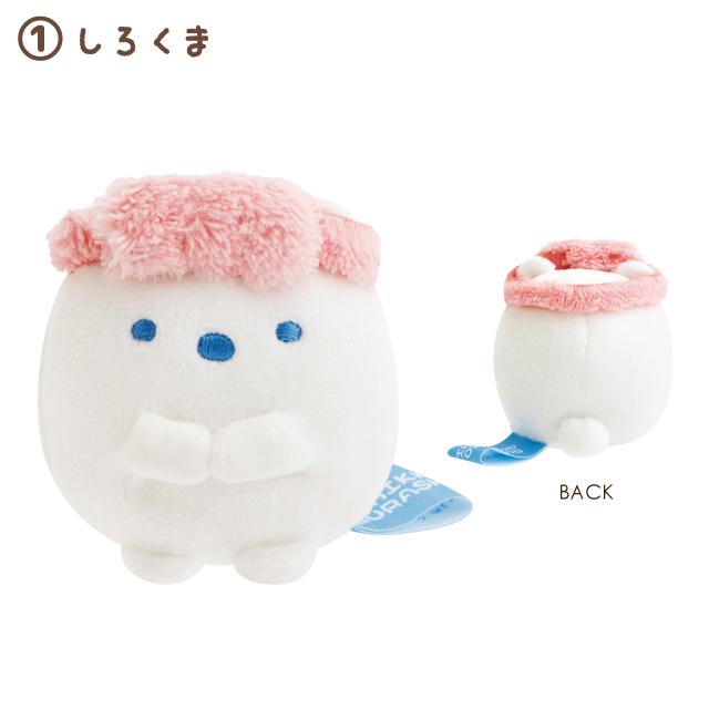 SAN-X | Sumikko Gurashi Tenori Plush SS Mini Plush 50x50x40mm (Everyone's Night Routine)