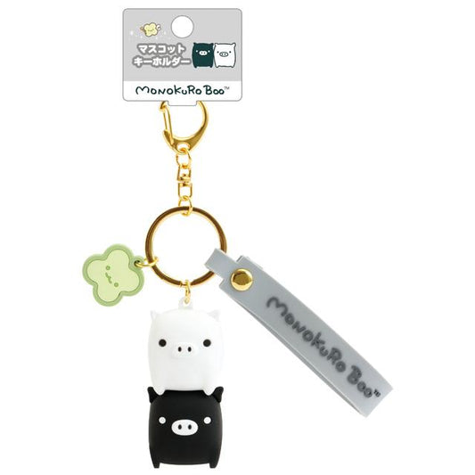 San-X Universe | Monokuro Boo Mascot Keychain Bag Charm 45×50×30mm