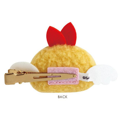 San-X | Sumikko Gurashi Fried Shrimp Tail Ebifurai no Shippo Secret Plush Hair Clip Blind Box 70×85×25mm (Angel and Devil's Tail Neko)