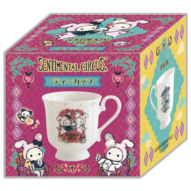 San-X | Sentimental Circus Teacup 90×Φ85mm (Tonight at the Shirokurokogumaza Tea Salon)