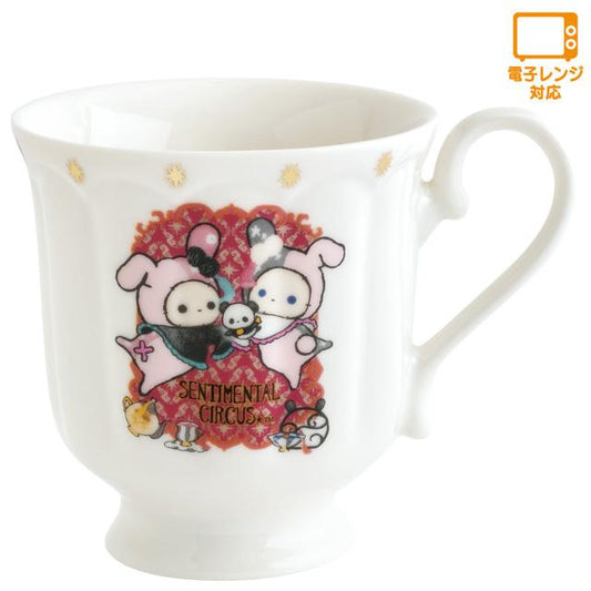 San-X | Sentimental Circus Teacup 90×Φ85mm (Tonight at the Shirokurokogumaza Tea Salon)