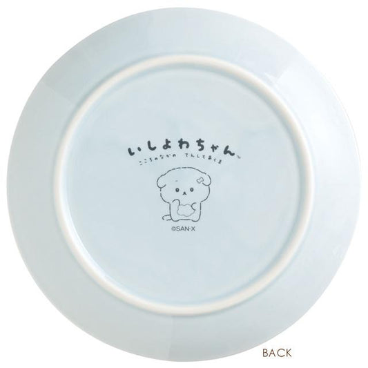 San-X | Ishiyowa-chan Round Plate 20×Φ200mm (Can You Defeat Temptation?)