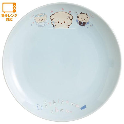 San-X | Ishiyowa-chan Round Plate 20×Φ200mm (Can You Defeat Temptation?)