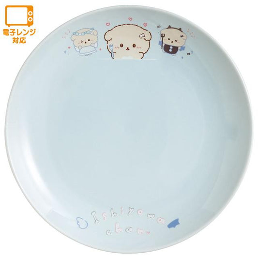 San-X | Ishiyowa-chan Round Plate 20×Φ200mm (Can You Defeat Temptation?)