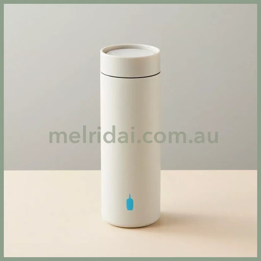 Blue Bottle Coffee | Miir 360 Traveler 16Oz (Fog Gray) 小蓝瓶咖啡 360旅行者 瓶盖按压 不锈钢保温杯（雾霾灰）