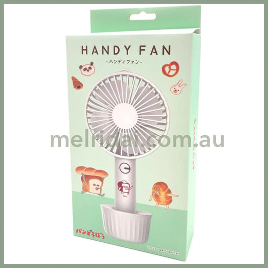 Bread Dorobo | Handy Fan With Stander And Usb Cable H212×W105×D40Mm