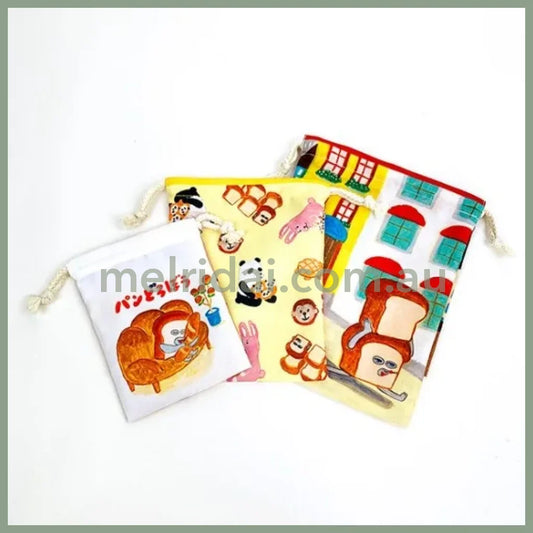 Bread Dorobo | Pouch Set 3 Size