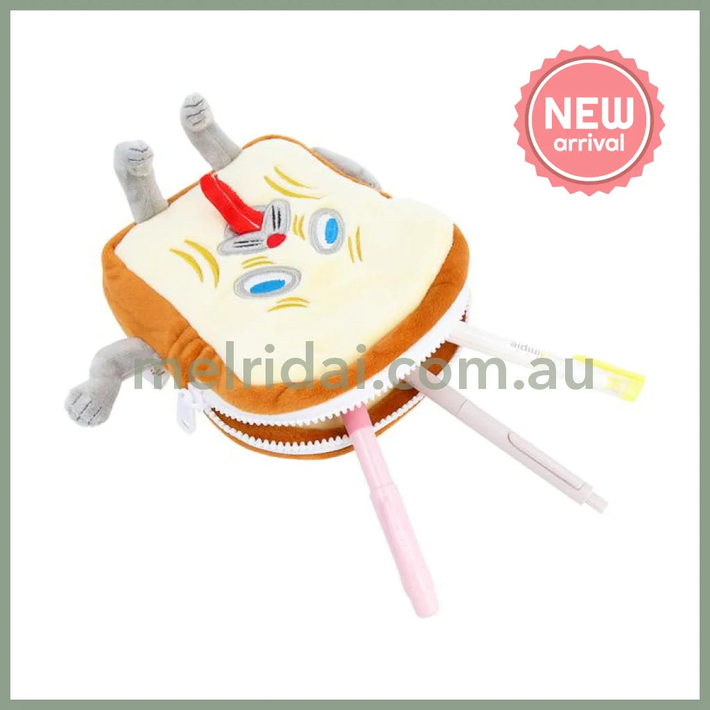 BREAD DOROBO | Reversible Pen Case Pouch 165×175×40mm (Bread Thief)