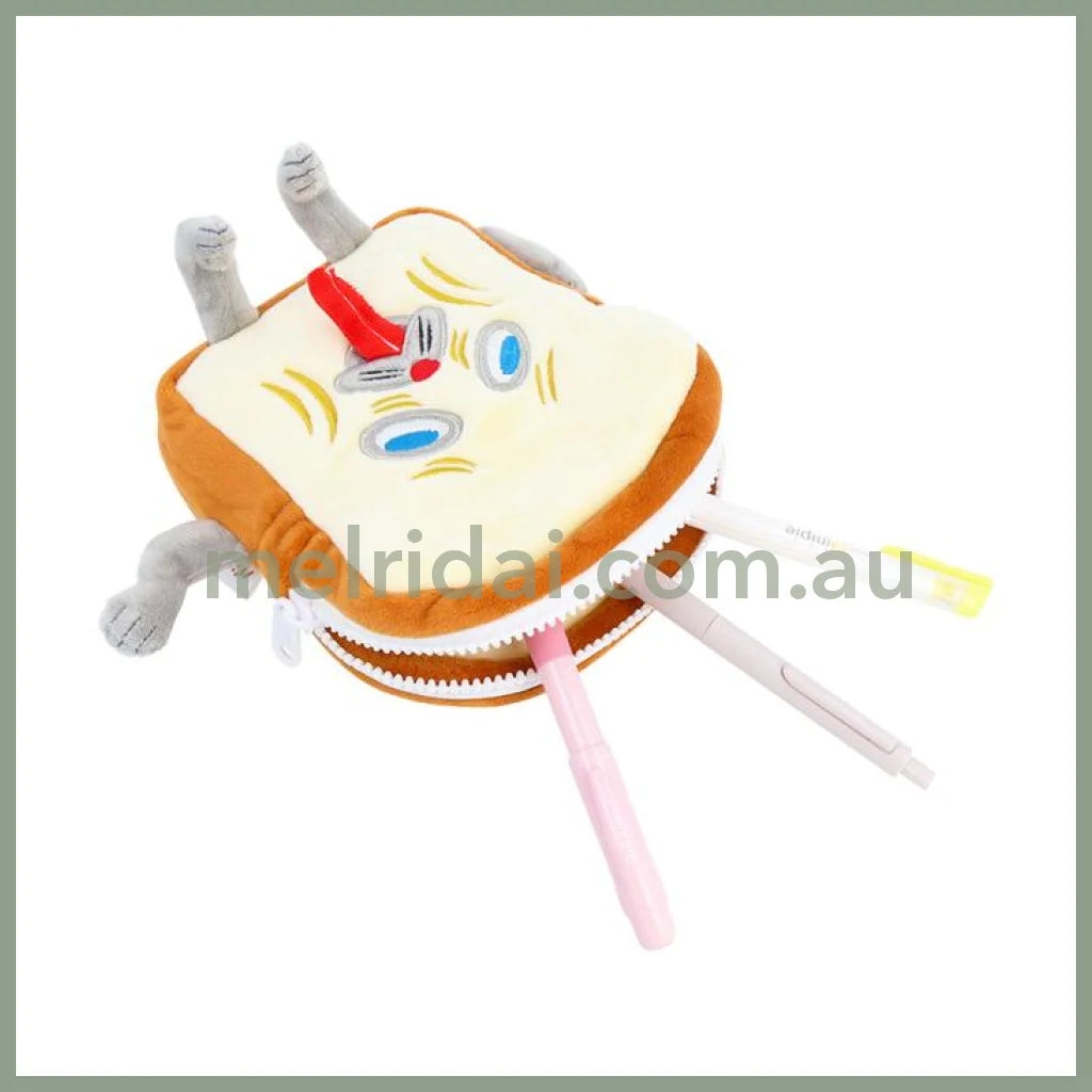 BREAD DOROBO | Reversible Pen Case Pouch 165×175×40mm (Bread Thief)