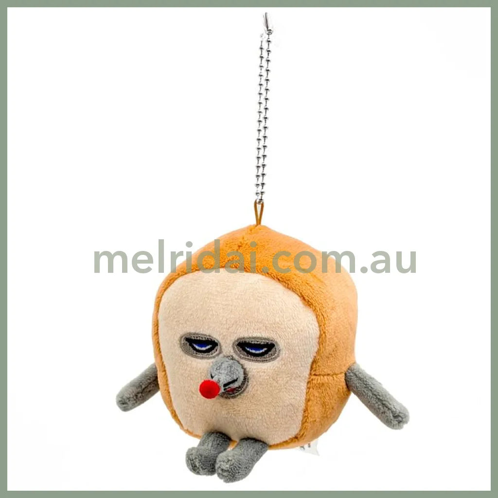 BREAD DOROBO | Bread Thief Mascot Holder Plush Keychain W9×H8×D8.5cm