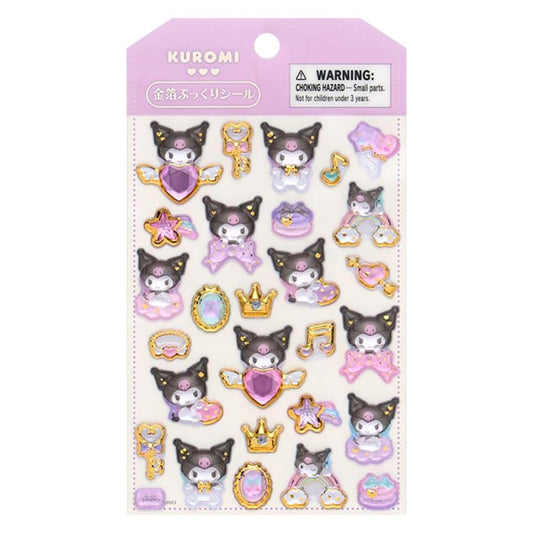 SANRIO | Kuromi Gold Foil Puffy Sticker 95×5×160mm