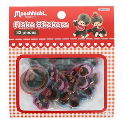 Monchhichi | Flake Stickers 100x100x3mm