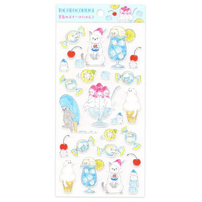 Active Corporation x Tocorocomugi | Ice Paper Stickers 195x90mm