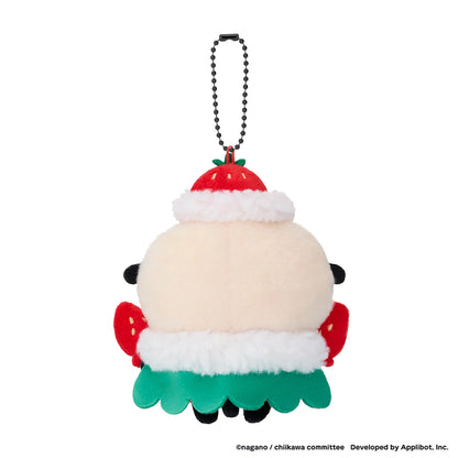 CHIIKAWA | Chiikawa Pocket Fruit Mascot Keychain Bag Charm 125x110x60mm (Rakko)