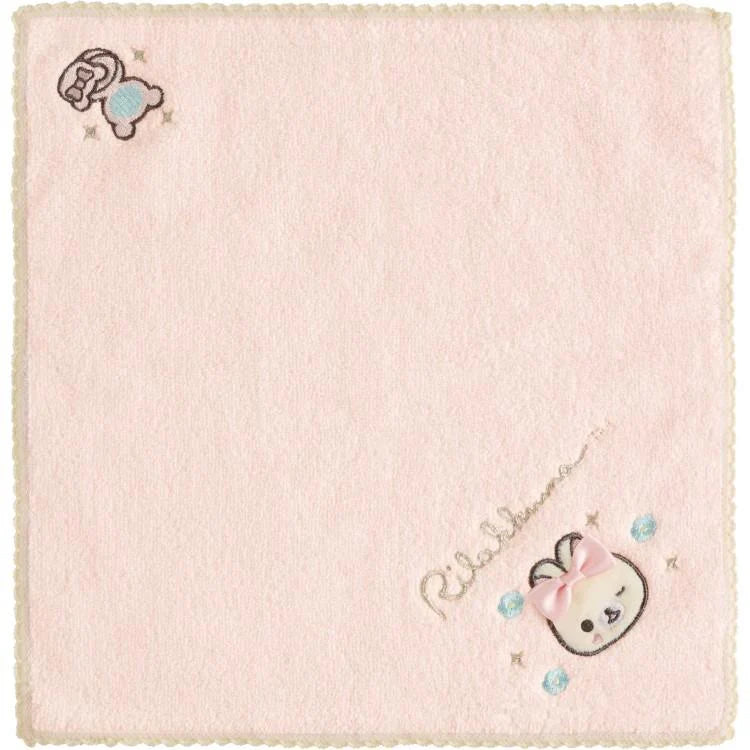 SAN-X | Korilakkuma Hand Towel Handkerchief 250×250mm (Makeup Rilakkuma)