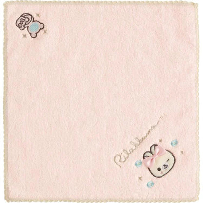 SAN-X | Korilakkuma Hand Towel Handkerchief 250×250mm (Makeup Rilakkuma)