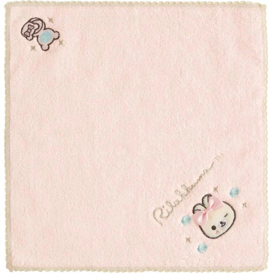 SAN-X | Korilakkuma Hand Towel Handkerchief 250×250mm (Makeup Rilakkuma)