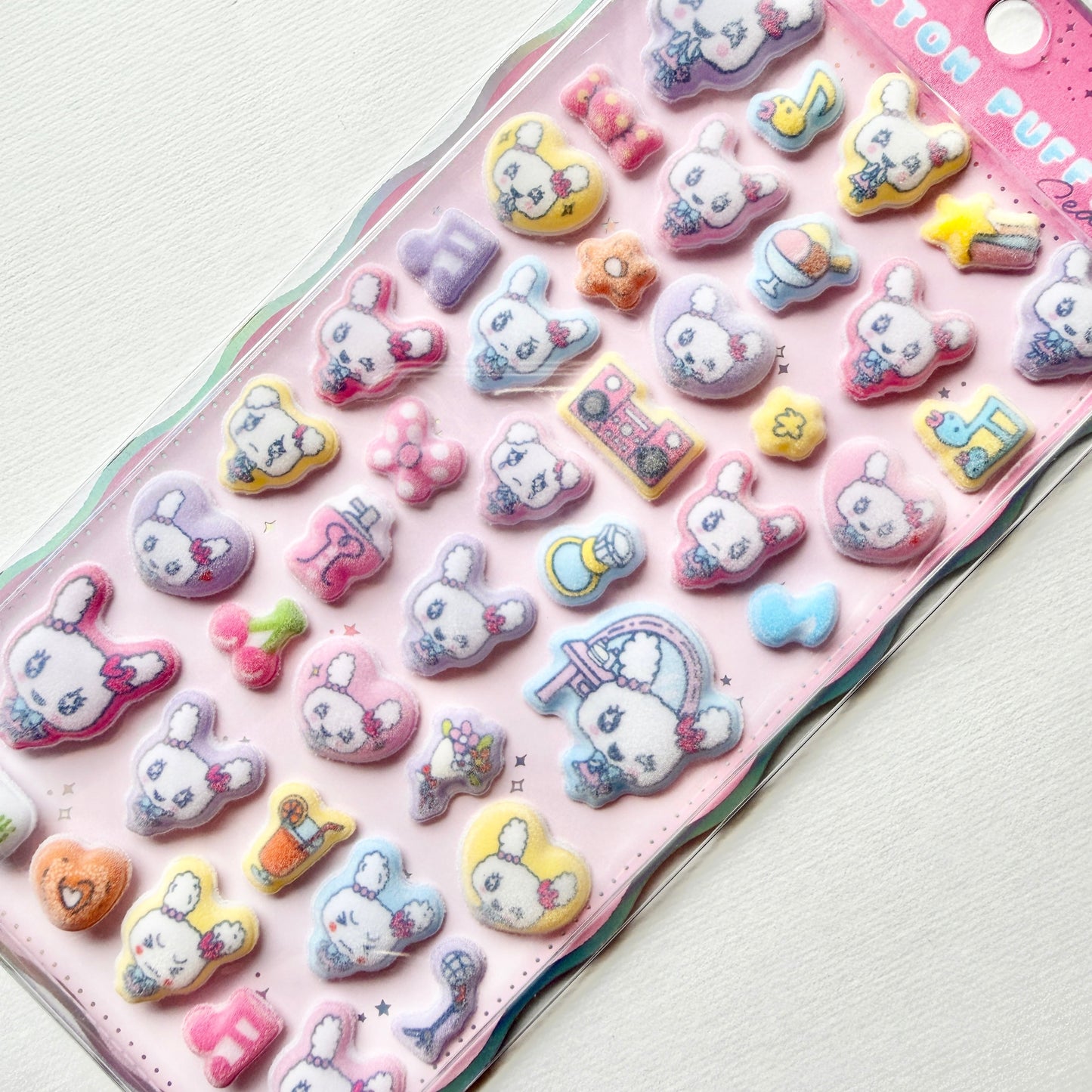 Tamagotchi | Crux Lovelitchi Cotton Puffy Seal Sticker 200x100x8mm