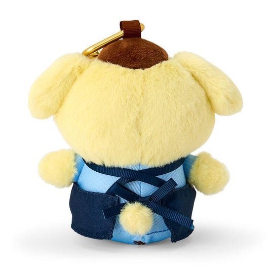 SANRIO | Pom Pom Purin Plush Mascot Holder Keychain Bag Charm 125×80×135mm (Mini Sanrio Celebrating Shop 55th Anniversary)