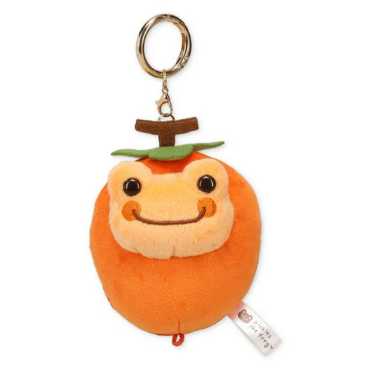 Pickles the Frog | Plush Keychain Bag Charm Plush Keychain 110×75×65mm (Persimmon)