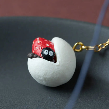 Studio Ghibli | My Neighbor Totoro Strap Key Chain Japanese Sweets Burarin W20×H27×27Dmm (Fresh