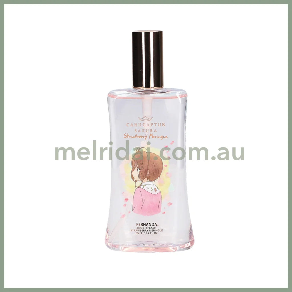 Cardcaptor Sakura x Fernanda| Fragrance Body Splash 95ml (Strawberry Meringue)