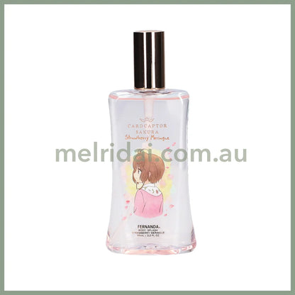 Cardcaptor Sakura x Fernanda| Fragrance Body Splash 95ml (Strawberry Meringue)