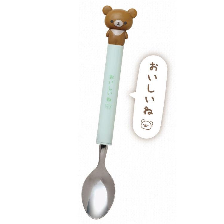 SAN-X | Rilakkuma Mascot Spoon 180×30×25mm (Chairoikoguma)