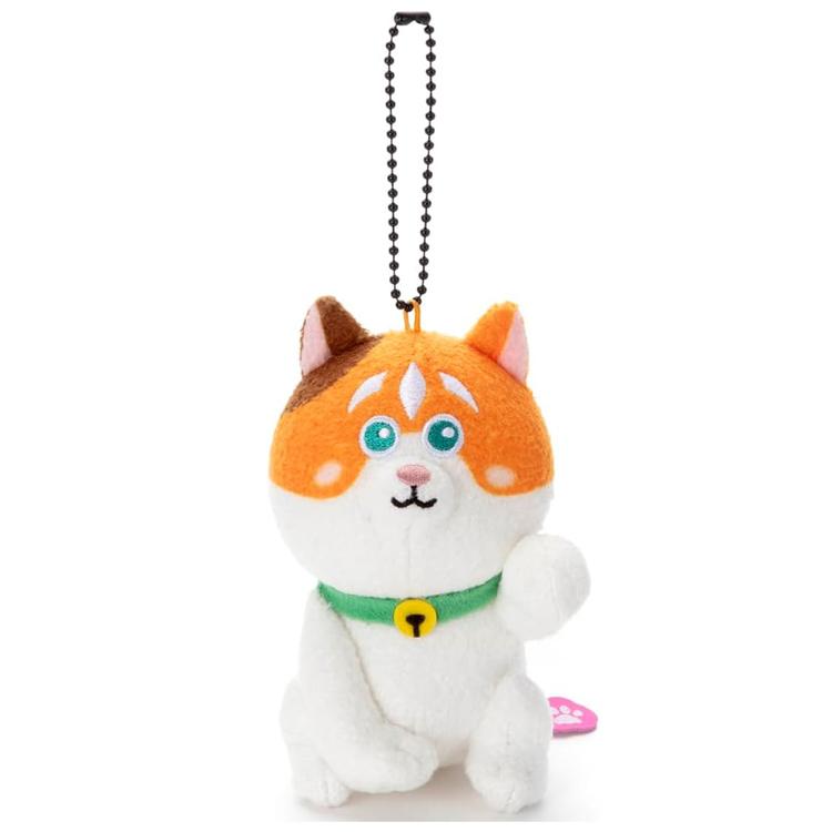 DISNEY | Baymax Meow Ball Chain Mascot Holder Plush Keychain W75×H110×D75mm (Mochi)