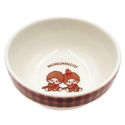 Monchhichi | Gingham Porcelain Stack Bowl S (Φ105×50mm)