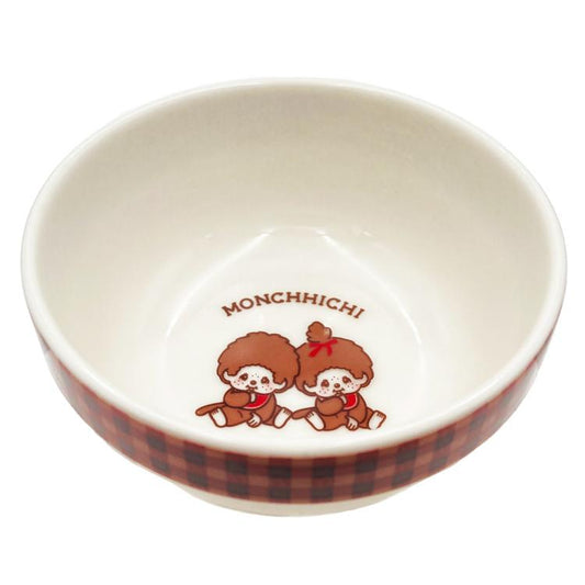 Monchhichi | Gingham Porcelain Stack Bowl S (Φ105×50mm)
