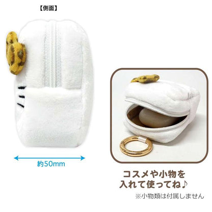Sanrio | Hello Kitty Mascot Mini Pouch With Carabiner 95×75×50Mm (Leopard Series)